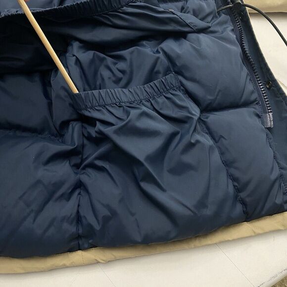 LL Bean Goose Down Gore-Tex Warden's Parka Outdoors Coat Men's Large Workwear - Picture 13 of 16